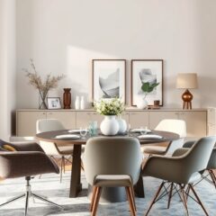 Jak wybrać trwałe i funkcjonalne krzesła do mieszkania na wynajem, które łączą wygodę z estetyką