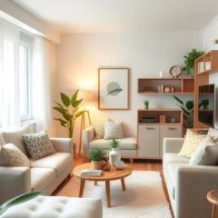 Mały salon i meble: jak wybrać funkcjonalne i optycznie powiększające wyposażenie