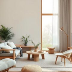 Meble do stylu Japandi: jak wybrać trwałe i funkcjonalne elementy tworzące harmonię wnętrza