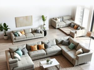 Sofa modułowa – kiedy warto zainwestować i jak dopasować ją do przestrzeni oraz potrzeb?