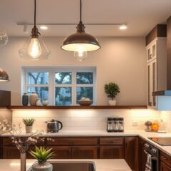 Oświetlenie w kuchni do wynajmu: jak wybrać funkcjonalne i efektowne rozwiązania na start