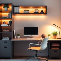 Regał z biurkiem — praktyczne zalety i wyzwania mebli wielofunkcyjnych w codziennym użytku