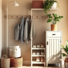 Meble do przechowywania w przedpokoju: jak łączyć funkcjonalność z estetyką i oszczędnością miejsca