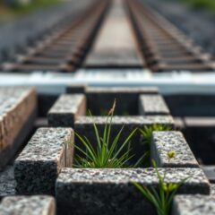 Podkłady kolejowe z prefabrykatów