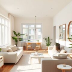 Kolory do małego mieszkania pod wynajem: jak wybrać barwy powiększające przestrzeń i przyciągające najemców