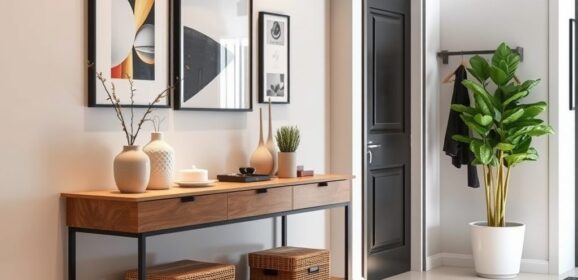 Przedpokój w mieszkaniu pod wynajem: jak urządzić funkcjonalną i estetyczną przestrzeń na start